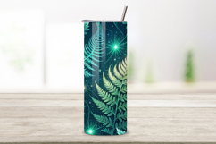 3D Digital Detox Forest Seamless Tumbler Wrap - Holographic Product Image 2