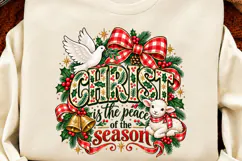 4 Christian Christmas Shirt Designs, 4 Nativity Faith Quote Product Image 2