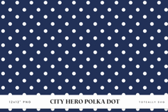 City Hero Polka Dot Digital Patterns Product Image 4