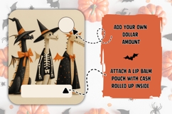 Kids Halloween Monsters Money Card Printable Product Image 2