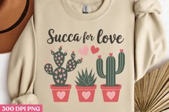 Succa for love PNG, Valentines Day Sublimation PNG Product Image 1