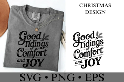 Good Tidings of Comfort and Joy Svg | Shirt Svg Product Image 4