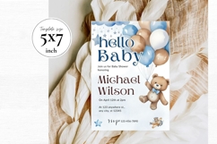 Baby Shower Invitation Template 190 Product Image 2