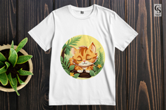Cute Cat Kitten Clipart Sublimation PNG Product Image 2