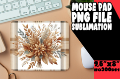 SWEET MOUSE PAD PNG INSPIRATION, Autumn Flower Product Image 1