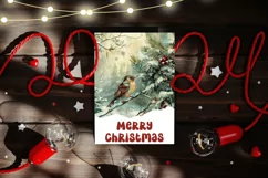 Christmas Greeting Card, Christmas Village Card Designs Product Image 2