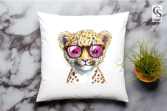 Cute Leopard Clipart PNG Product Image 2