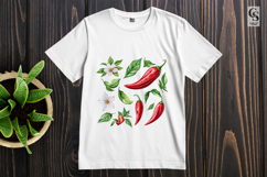 Red Chili Pepper Clipart Sublimation PNG Product Image 2