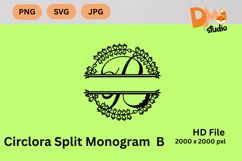 Cilclora Split Monogram Product Image 1