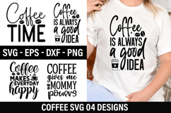 Coffee SVG Design - Coffee gives me mommy powers Product Image 1