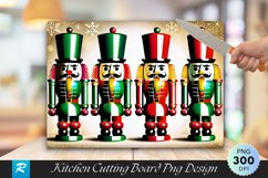 Vintage Nutcracker Engraved Cutting Board PNG Design Product Image 1
