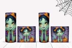 Cartoon Monster Tumbler Sublimation, Halloween Tumbler Wrap Product Image 2