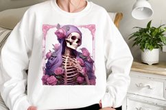 Skeleton Witch Tarot Card Clipart Bundle Product Image 2