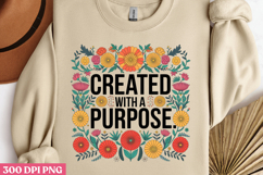 Boho Wildflowers Sublimation Bundle PNG Product Image 7