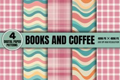 Retro Digital Paper Pattern Backgrounds PNG Product Image 1