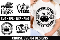 Cruise SVG Design - Cruise Hair Don t Care Product Image 1