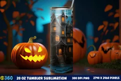 Halloween Tumbler Sublimation Wraps, Tumbler Halloween Product Image 2