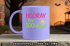 Hooray for 100 Days of School PNG Product Image 3