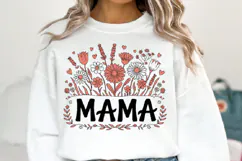 Mama svg | Svg Files for Cricut | Shirt Svg Product Image 1