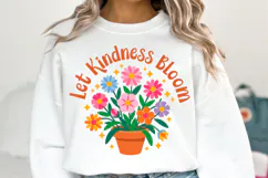 Let kindness Bloom Svg | Svg Cut File | Shirt Svg Product Image 3