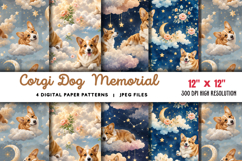 Corgi Dog Memorial Heaven Pet JPG Product Image 1