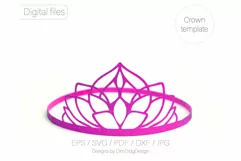 Princess crown svg Birthday party crown Princess tiara Product Image 4