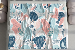 Premium fabric blanket mockup Product Image 3