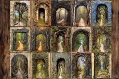 Way, Junk journal pages, Digital paper, Collage Product Image 2