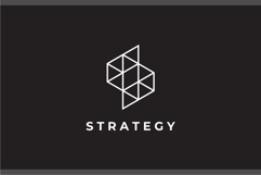 Strategy - Geometric Pixel Letter S Logo Design Vector Product Image 2