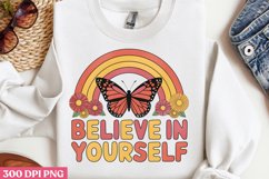 BELIEVE IN YOURSELF PNG, Positive Sublimation PNG Product Image 3