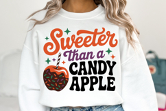 Sweeter than a Candy Apple Svg | Halloween Svg | Shirt Svg Product Image 1