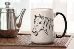 Horse svg #3, Horse head svg, png files Product Image 2