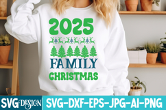 2025 Family Christmas SVG Design | Christmas Family SVG Product Image 3