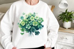 St. Patrick&#039;s Day Clover Clipart Bundle Product Image 2