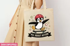 All About Action PNG, Cute Animal Sublimation PNG Product Image 1