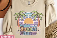 Sunset chaser PNG, Hello Summer Sublimation PNG Product Image 2