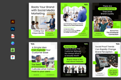 Green White Digital Marketing - Instagram Post Product Image 2