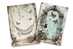 Enchanted Garden Junk Journal Pages Product Image 2