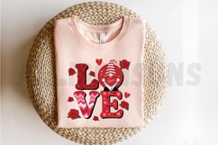 Love Sublimation PNG Design, Cute Gnome Sublimation PNG Product Image 2