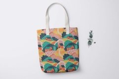 Cozy Village Landscape Seamless Pattern Product Image 2
