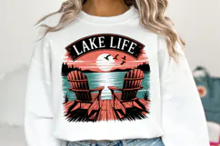 Lake Life svg Design | Svg Cut Files | Shirt Svg Product Image 1