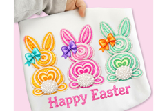 Easter Bunny Rhinestone PNG, Bunny Coquette Bow PNG, Bunny Product Image 3