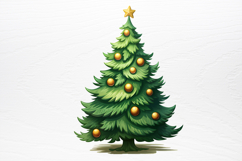 Christmas Cars Watercolor clipart PNG Product Image 2