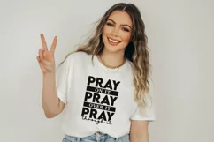 Pray On It SVG files for Cricut, Pray Over it PNG, Religious Product Image 2