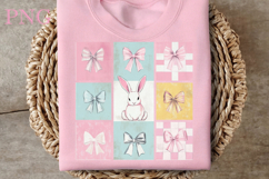 Happy Easter PNG Coquette Easter Bunny, Easter Bunny Product Image 2