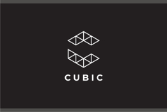 Cubic Colorful Hexagon Pixel Letter C Logo Design Vector Product Image 2