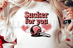 Candy Heart Coquette Sublimation PNG, Valentine&#039;s Day PNG Product Image 2