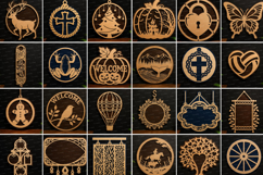 Trending Laser Cut Collection Package SVG Bundle, Laser Cut Product Image 2
