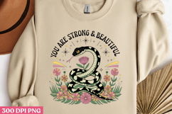 YOU ARE STRONG PNG, Magic and Celestial Sublima Product Image 2