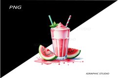 Milkshake Clipart, Food Clipart Product Image 1